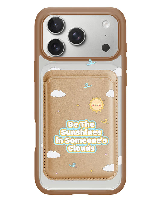 iPhone Magnetic Wallet Case - Sunshine