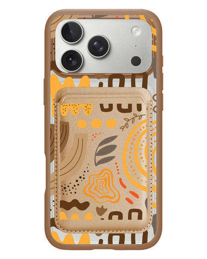iPhone Magnetic Wallet Case - Hello Autumn
