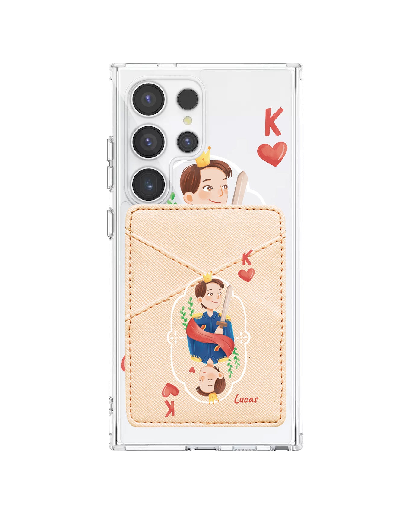 Android Phone Wallet Case - King