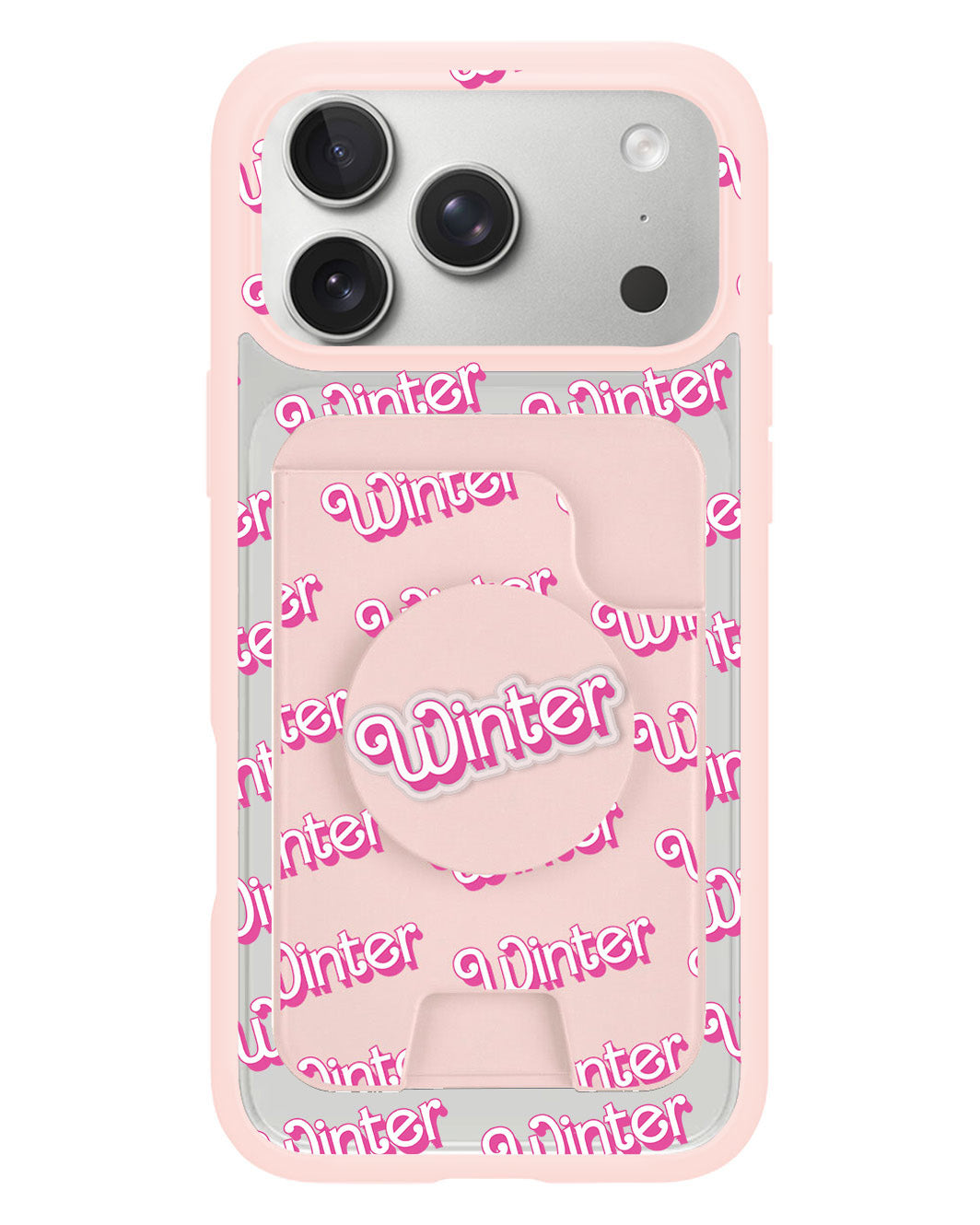 iPhone Magpop Wallet - Barbie Monogram