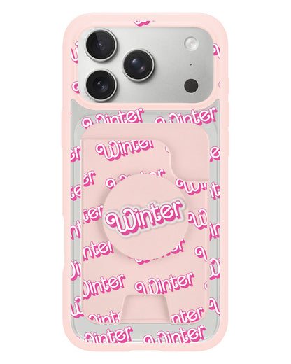 iPhone Magpop Wallet - Barbie Monogram