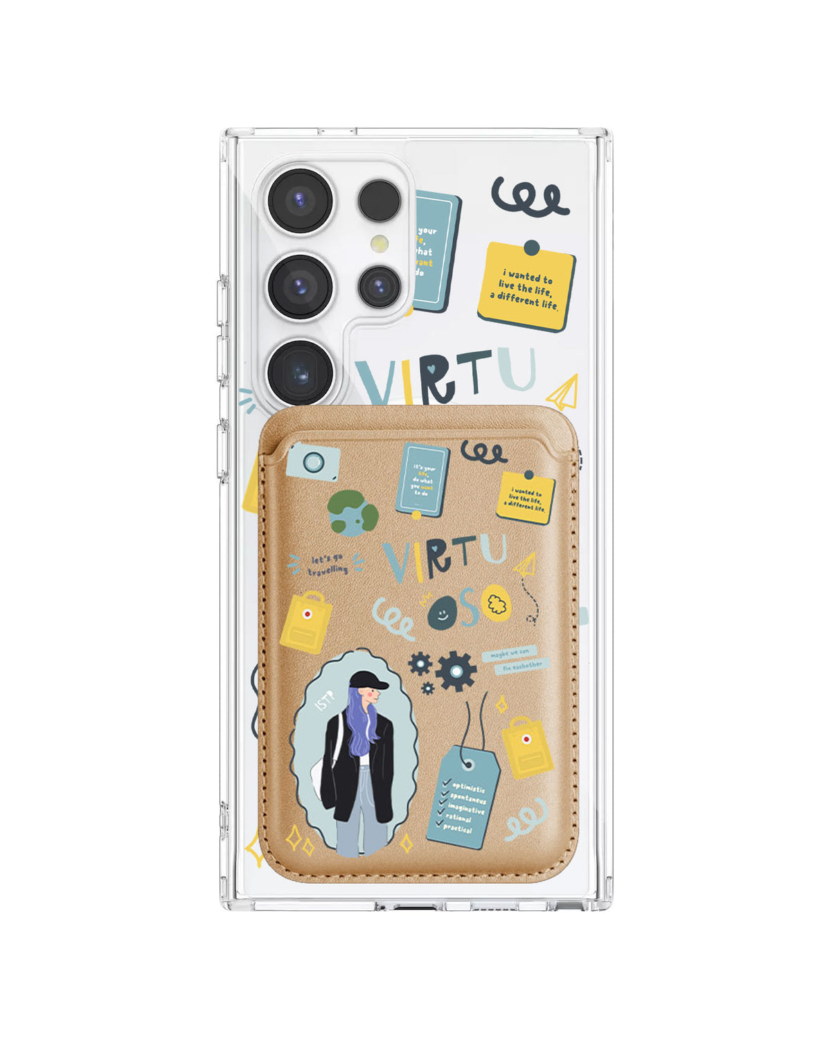 Android Magnetic Wallet Case - Istp