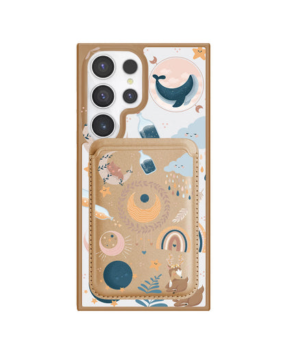 Android Magnetic Wallet Case - Boho