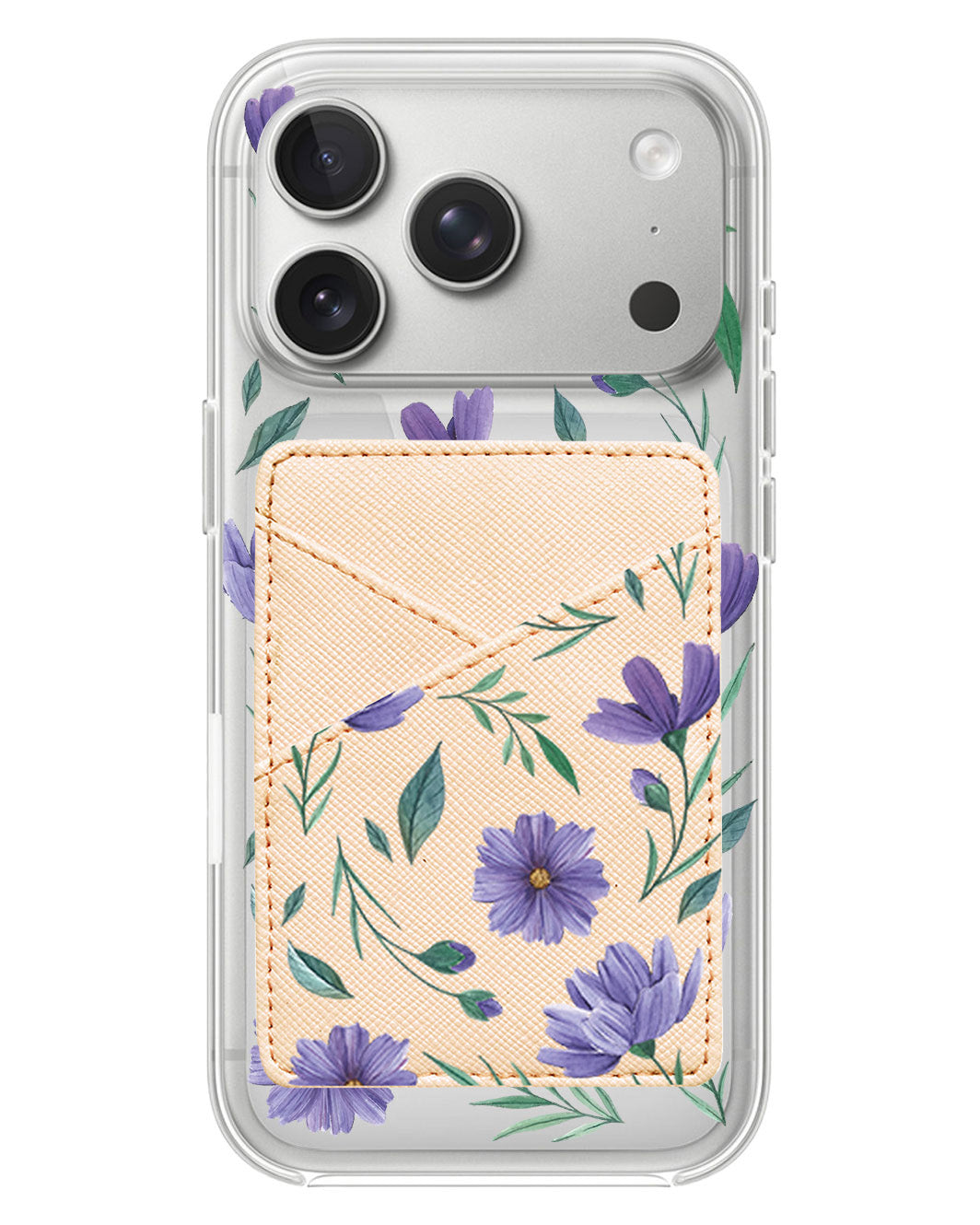 iPhone Phone Wallet Case - February Violet