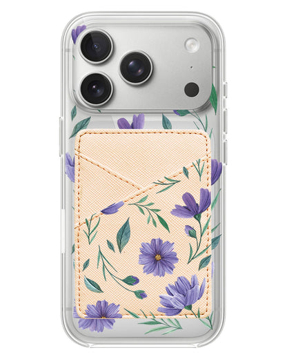 iPhone Phone Wallet Case - February Violet
