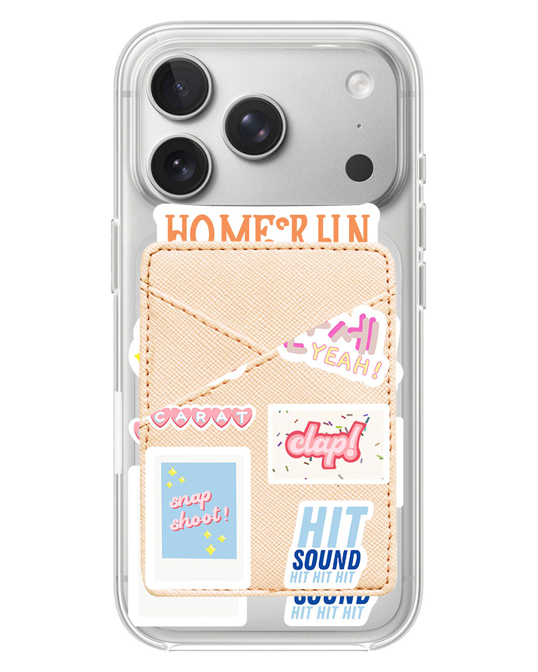 iPhone Phone Wallet Case - Seventeen Sticker Pack