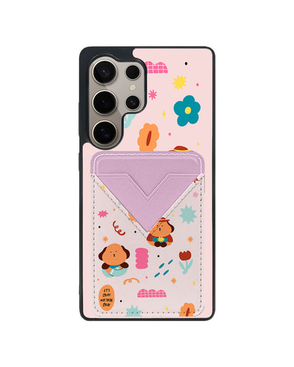 Android Avant Wallet Case - Selflove Garden