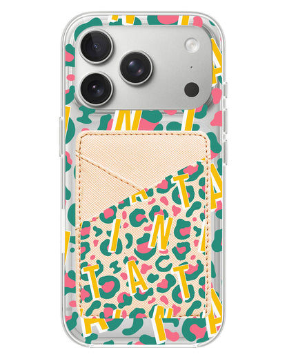 iPhone Phone Wallet Case - Leopard Monogram 4.0