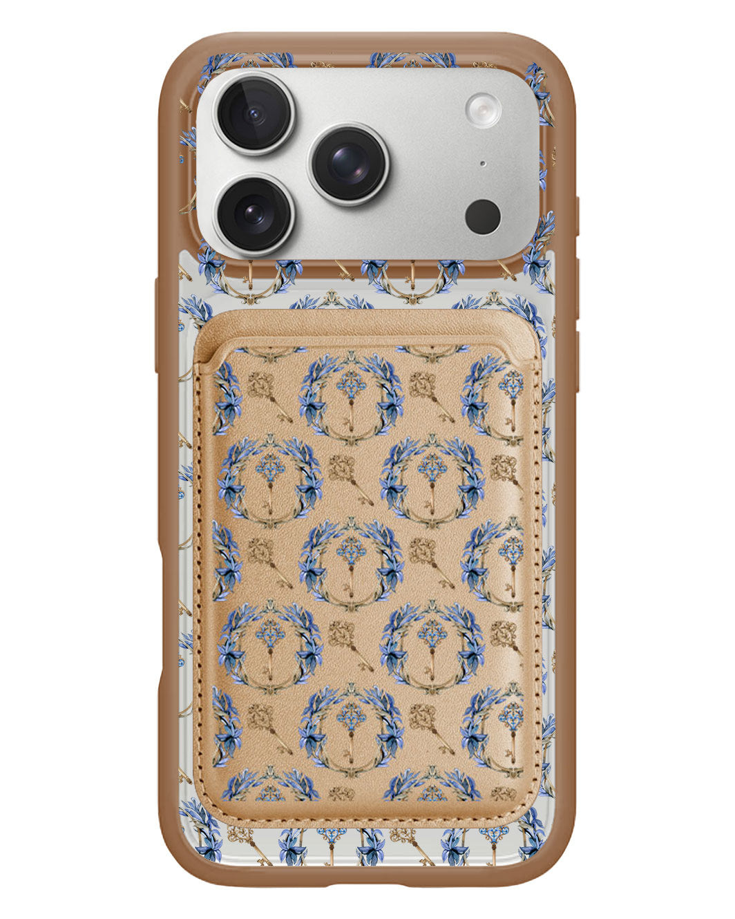 iPhone Magnetic Wallet Case - Goth Keys