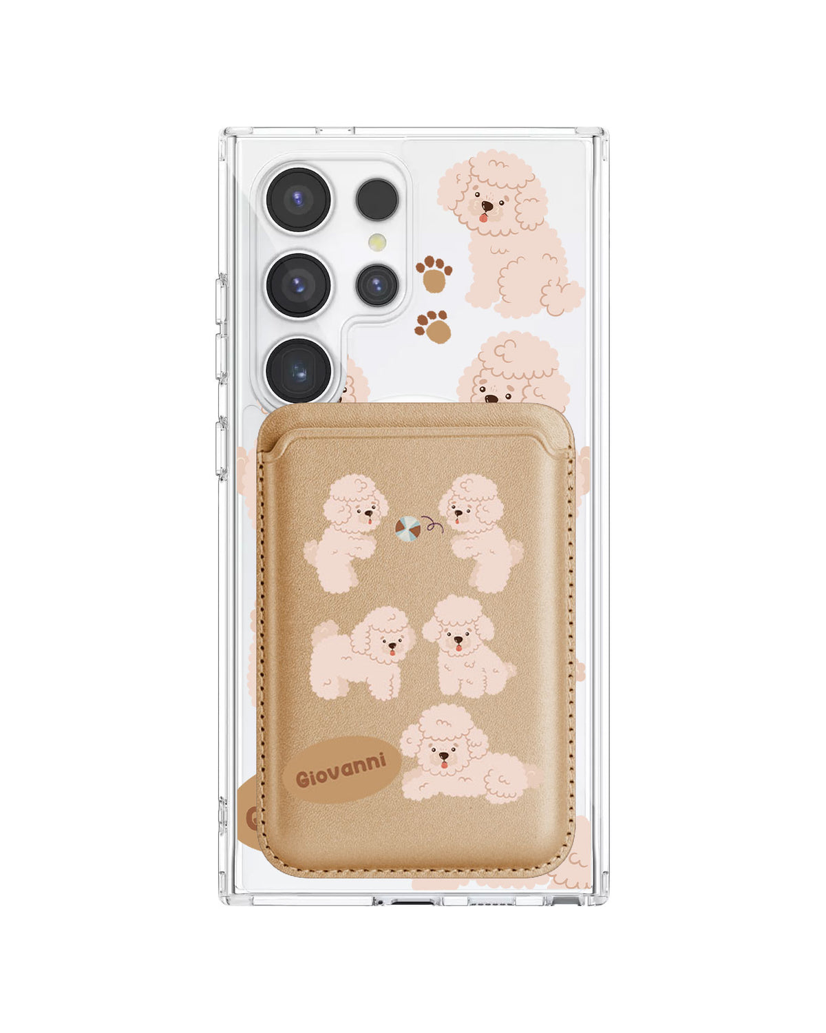 Android Magnetic Wallet Case - Poodle Squad 2.0