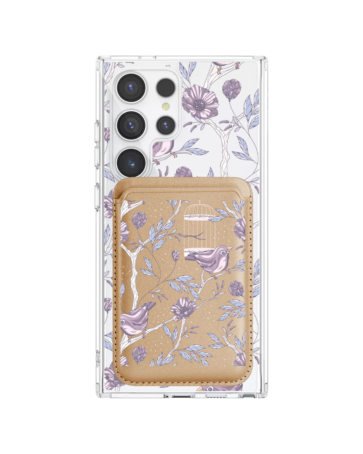 Android Magnetic Wallet Case - Lovebird 15.0