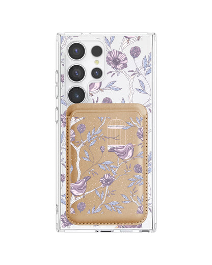 Android Magnetic Wallet Case - Lovebird 15.0