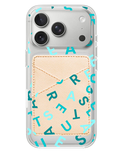 iPhone Phone Wallet Case - Treasure Monogram