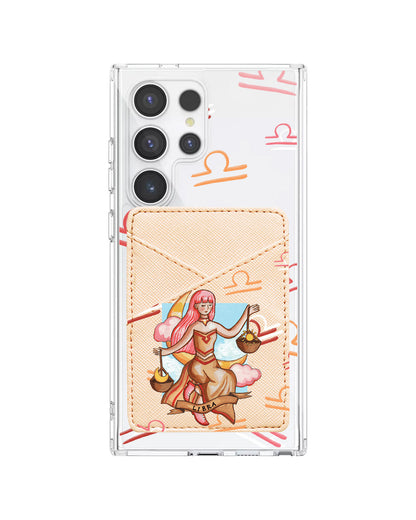 Android Phone Wallet Case - Libra