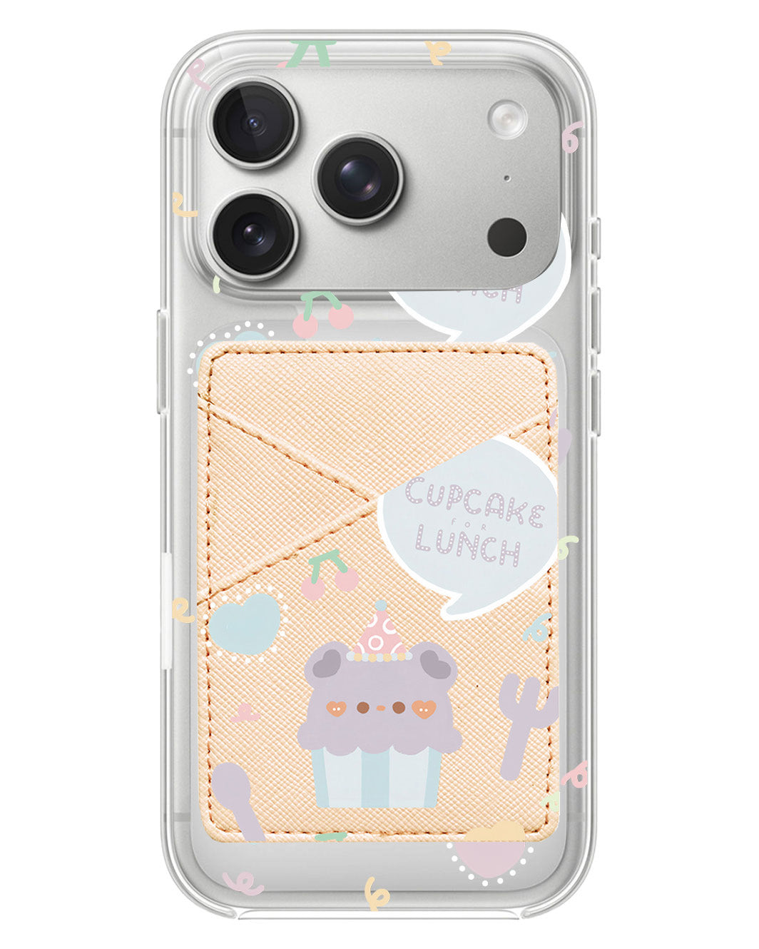 iPhone Phone Wallet Case - Cupcake