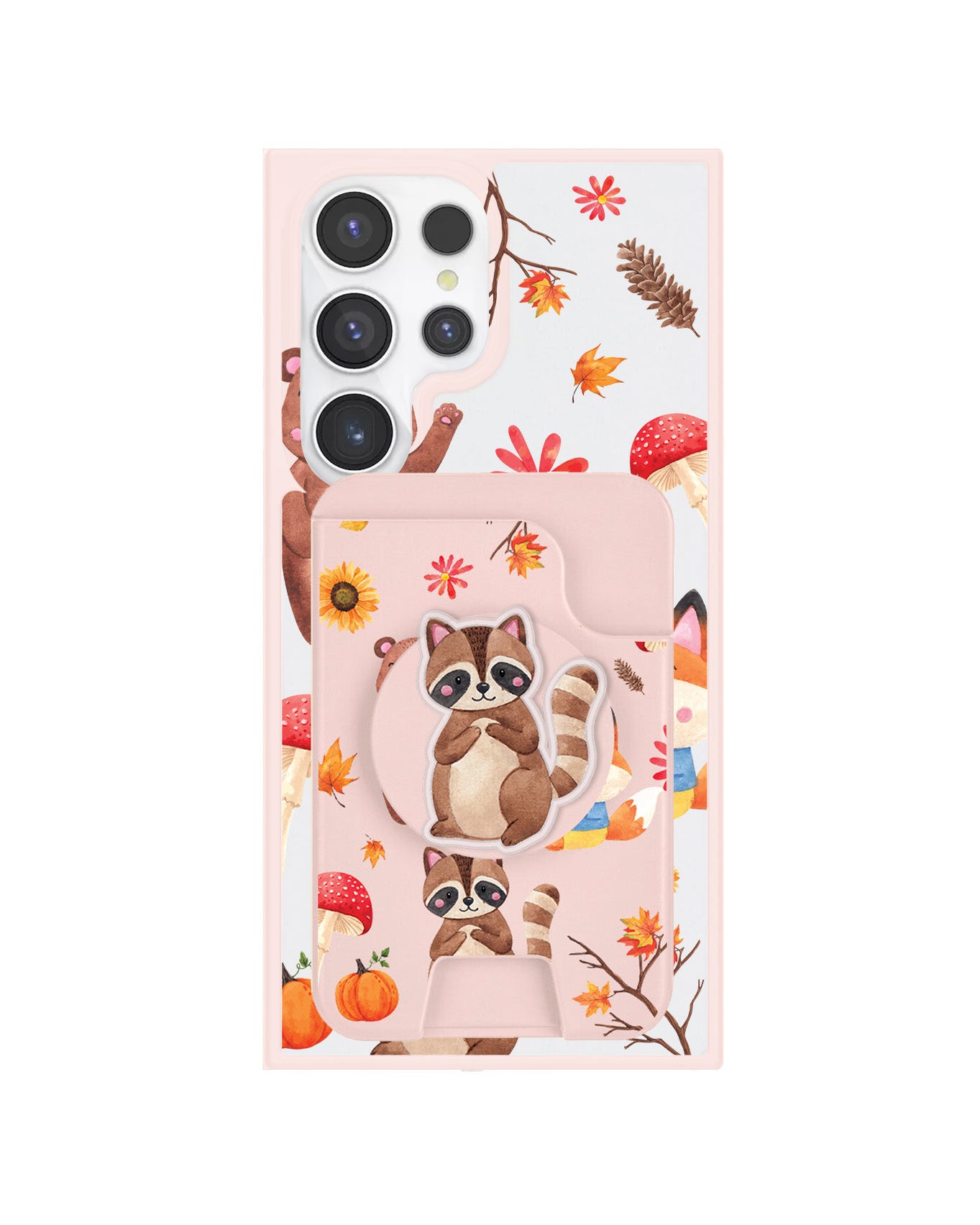 Android Magpop Wallet - Autumn Animals
