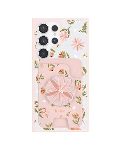 Android Magpop Wallet - Cosmos Flower