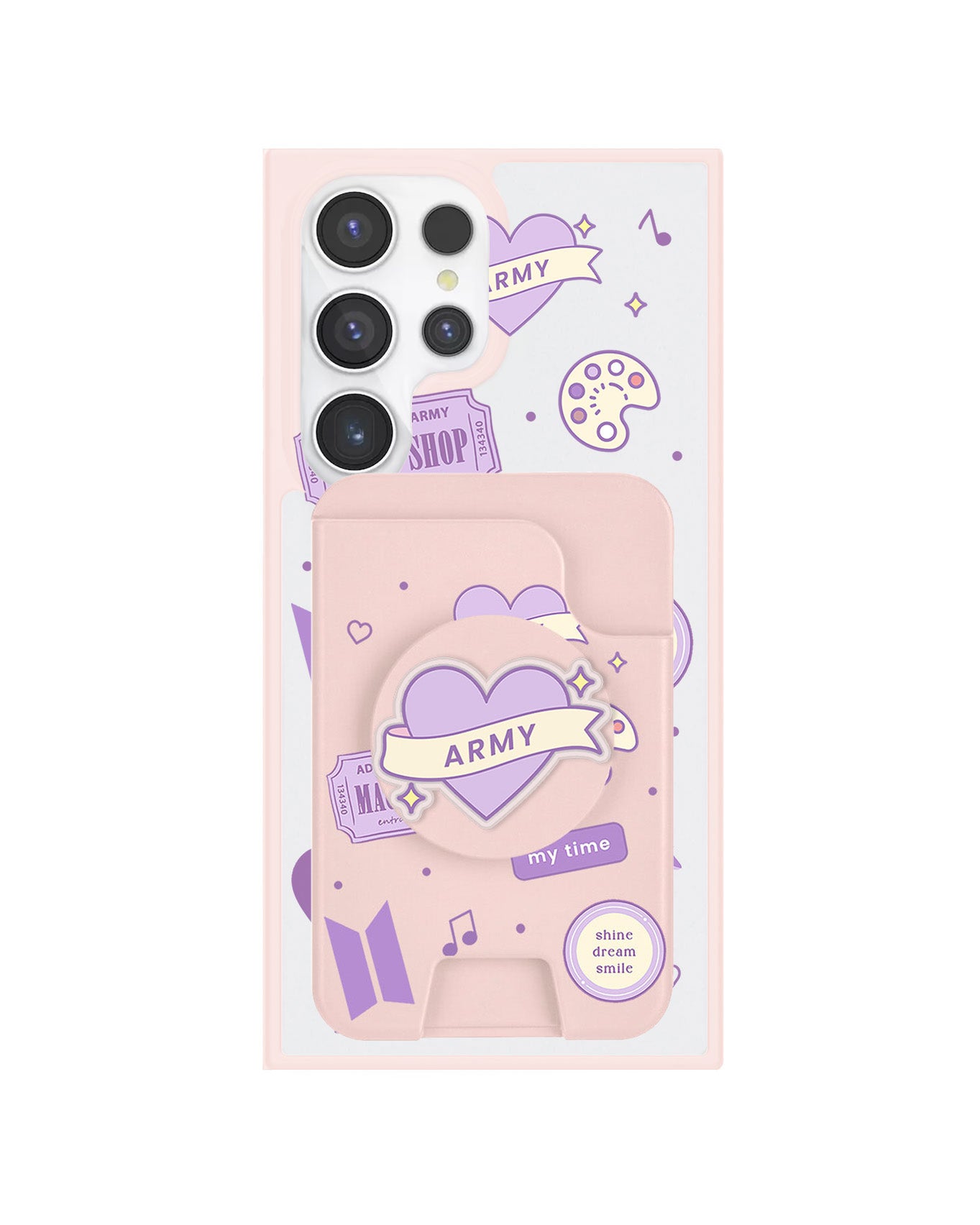 Android Magpop Wallet - BTS Sticker Pack