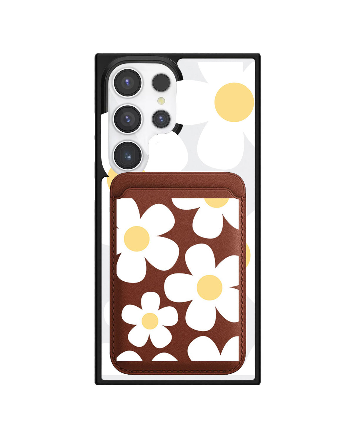 Android Magnetic Wallet Case - Daisy 1.0
