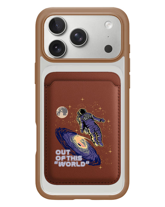 iPhone Magnetic Wallet Case - Out Of This World
