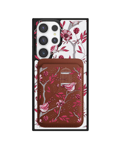 Android Magnetic Wallet Case - Lovebird 11.0