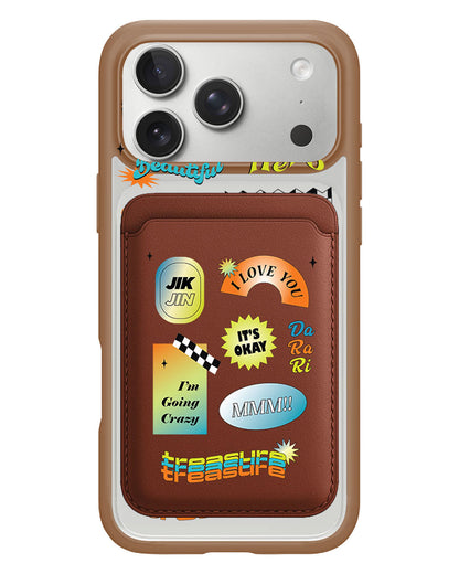 iPhone Magnetic Wallet Case - Hello Treasure