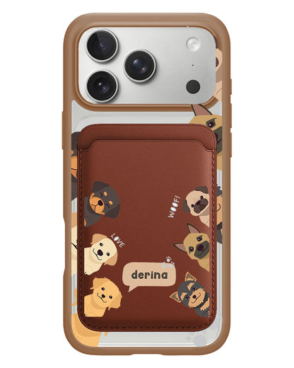 iPhone Magnetic Wallet Case - Ruff Family