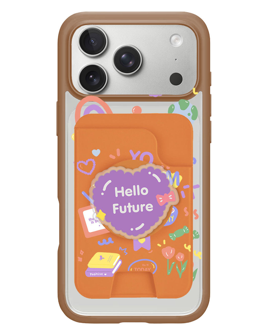 iPhone Magpop Wallet - Hello Future