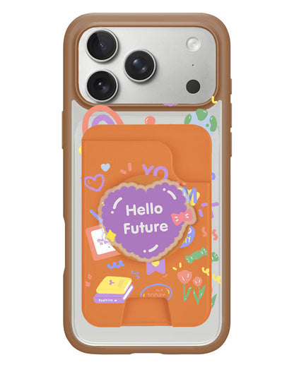 iPhone Magpop Wallet - Hello Future