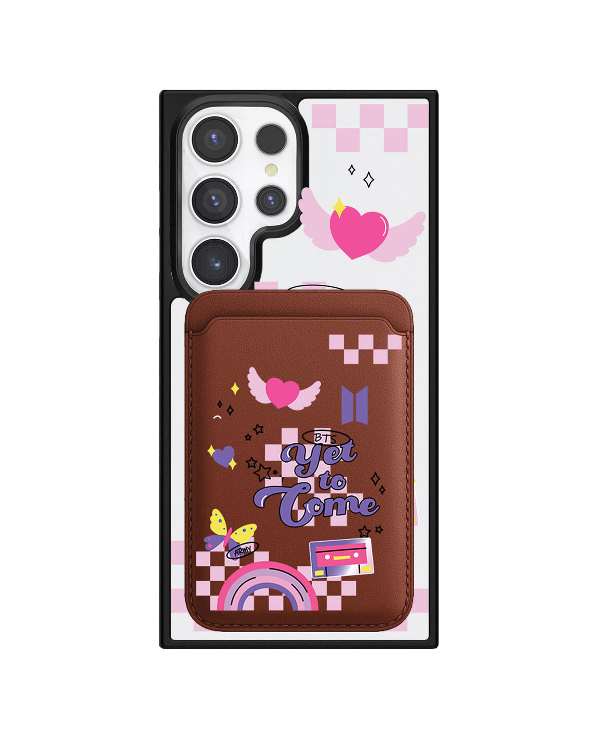 Android Magnetic Wallet Case - BTS Yet To Come