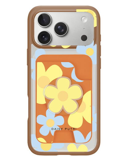 iPhone Magpop Wallet - Daisy Skies