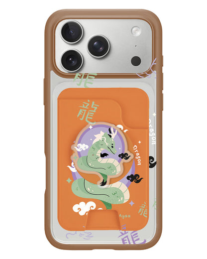 iPhone Magpop Wallet - Shio Dragon