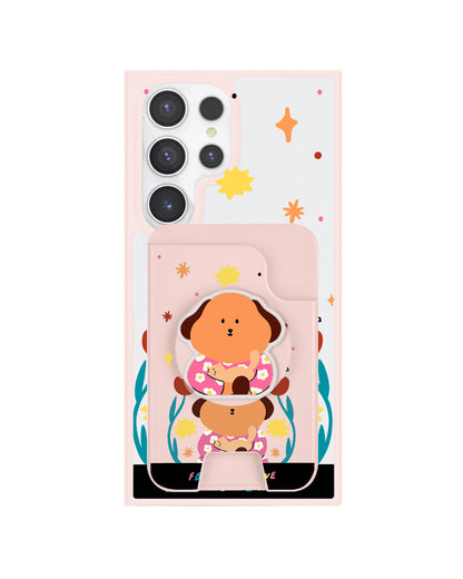 Android Magpop Wallet - Kiku and The Cat