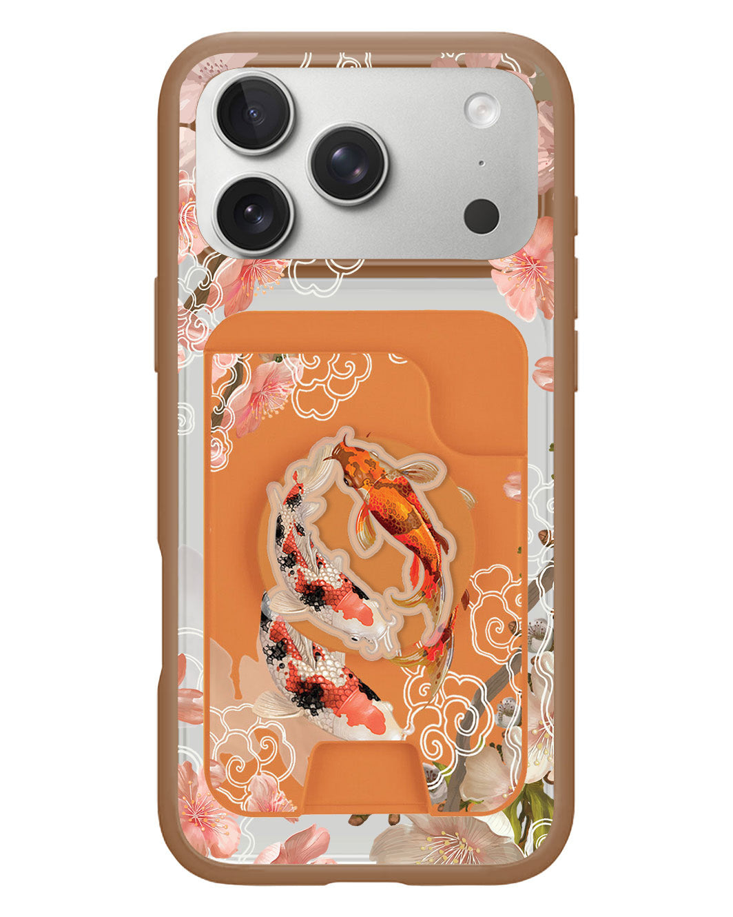 iPhone Magpop Wallet - Oil Painting Koi