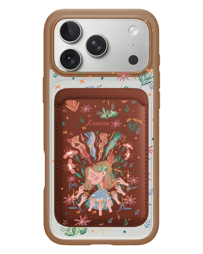 iPhone Magnetic Wallet Case - You Deserve Love