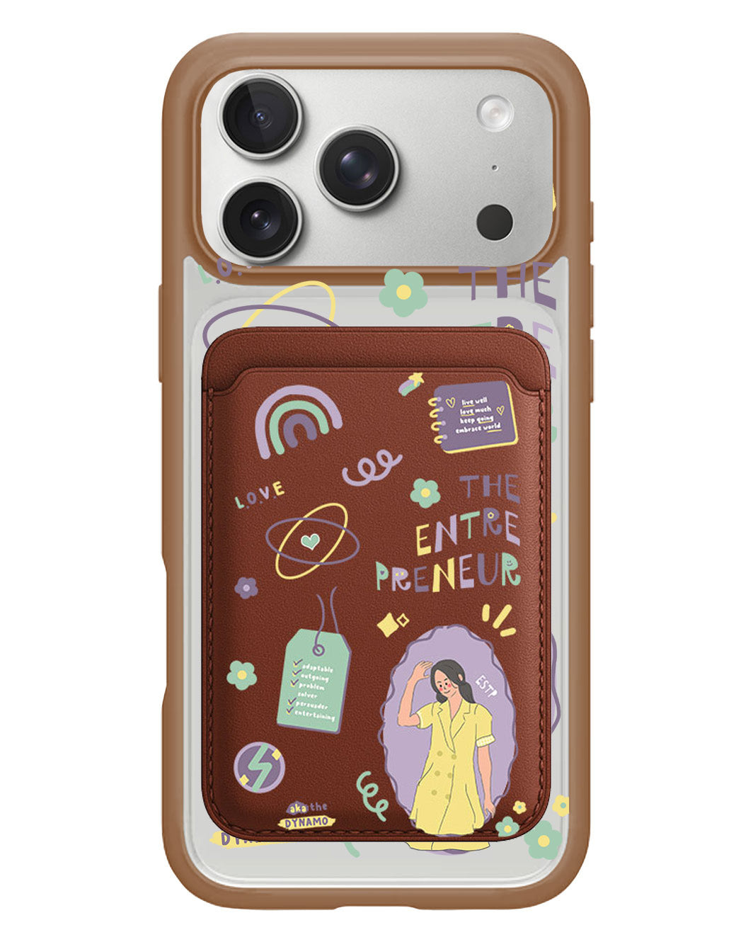 iPhone Magnetic Wallet Case - ESTP
