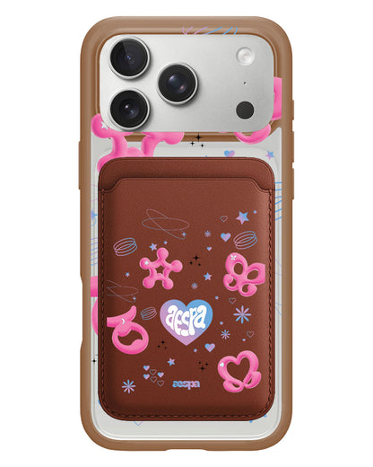 iPhone Magnetic Wallet Case - Aespa Week