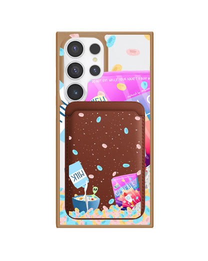 Android Magnetic Wallet Case - Cerealiens