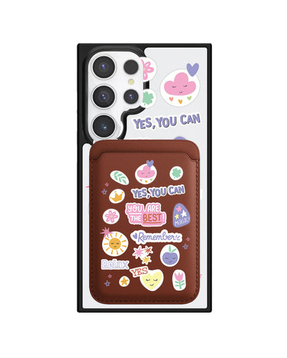 Android Magnetic Wallet Case - You Are The Best 2.0