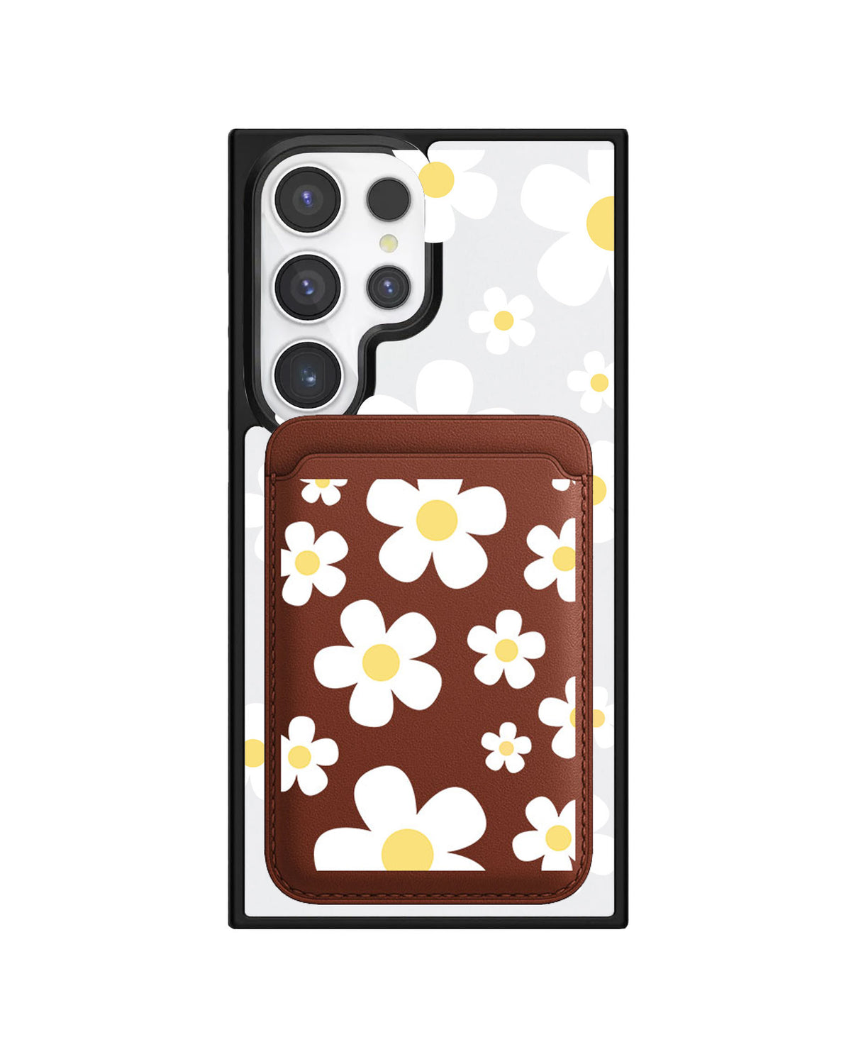 Android Magnetic Wallet Case - Daisy 3.0