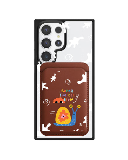 Android Magnetic Wallet Case - Sorry Being Slow