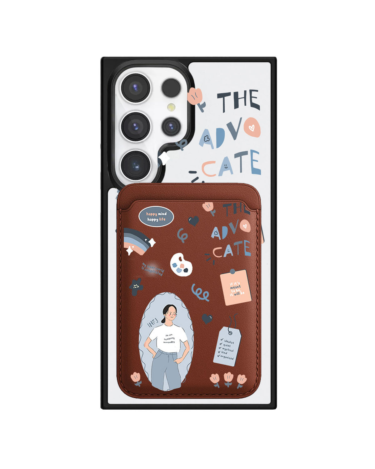 Android Magnetic Wallet Case - Infj