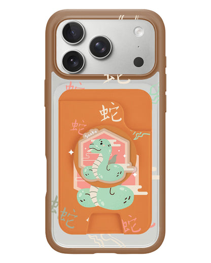 iPhone Magpop Wallet - Shio Snake