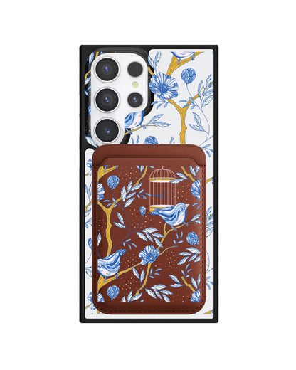 Android Magnetic Wallet Case - Lovebird 10.0