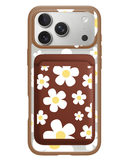 iPhone Magnetic Wallet Case - Daisy 3.0