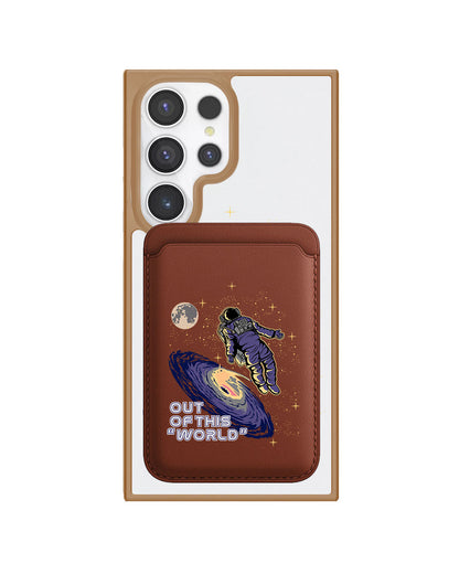 Android Magnetic Wallet Case - Out Of This World