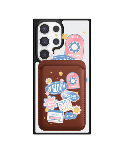 Android Magnetic Wallet Case - Zerobaseone Song Sticker Pack