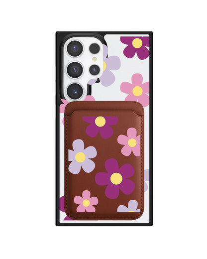 Android Magnetic Wallet Case - Daisy Paradise