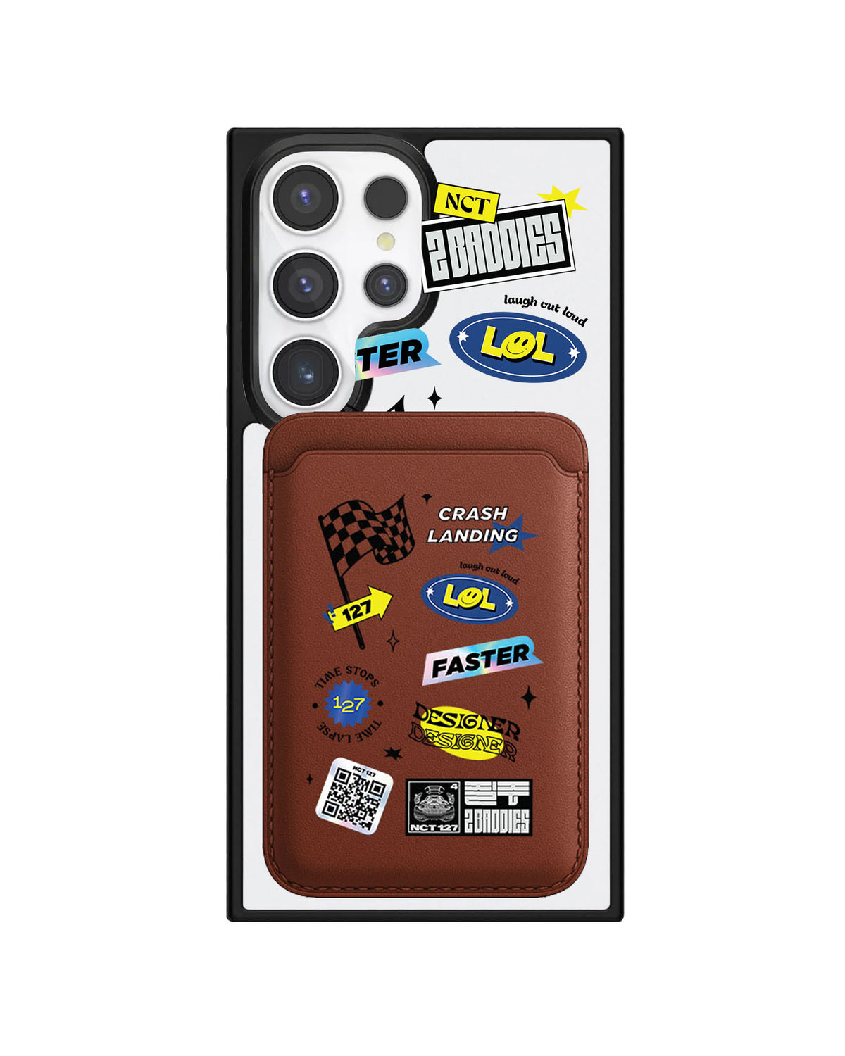 Android Magnetic Wallet Case - NCT127 Sticker Pack