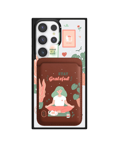 Android Magnetic Wallet Case - Grateful